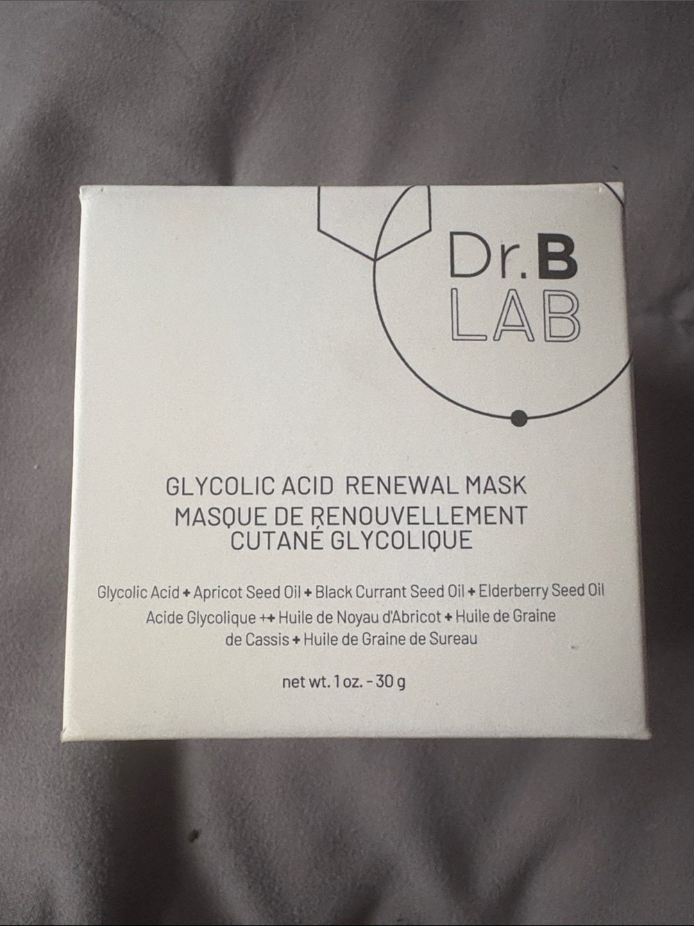 Glycolic Acid Renewal Mask — White